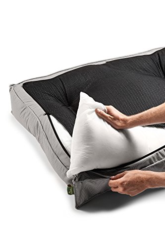 Hunter - Cama Acolchada Lancaster 100X70Cm Gris