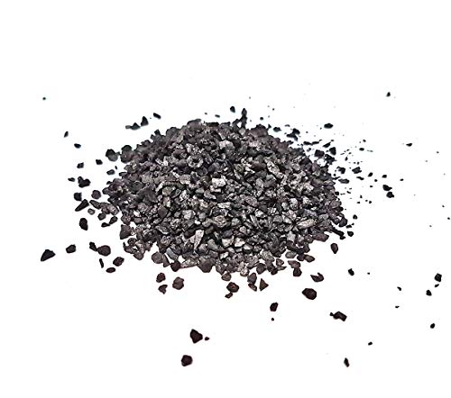Intralabs Medios de Filtro de Agua de carbón Activado, Piedra Ultra porosa pequeña, Negro, 1 kg