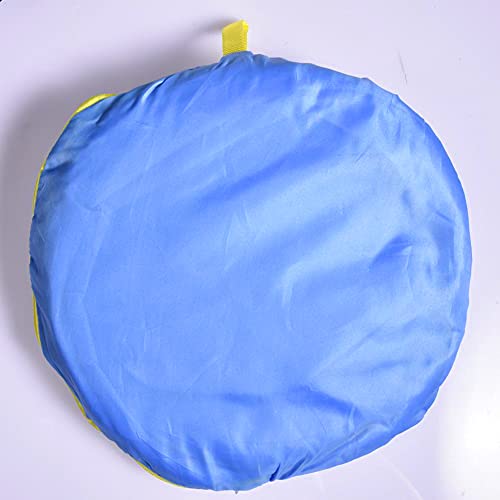 Jorzer Pequeño Animal Playpen Playa Pet Pet per Plazón Pen Cachorro Play Play Tienda De Jaula Impermeable Tienda Portátil Outdoor Ejercicio Patio Cerca con La Cubierta Superior Azul