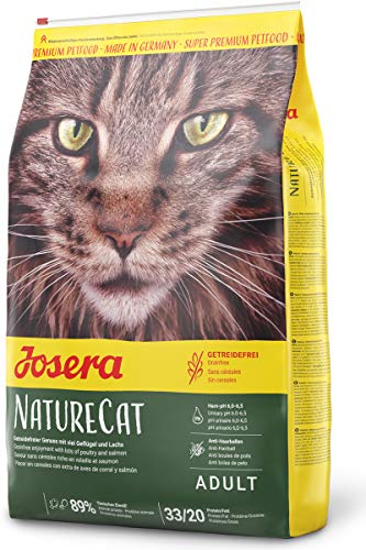 JOSERA NatureCat: Con Ave de Corral Y Salmón para Gatos
