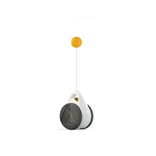 Juguete de giro del vaso de mascotas, juguetes para gatos para interiores, gatos Ruedas juguetes de entrenamiento con equilibrio, gatito interactivo Juguetes de juego gatitos Gatito Deportes Juguetes