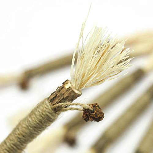 Juguete de hierba gatera - Juguetes para masticar la dentición de gato, juego de combinación de palitos de masticar para gatos para calmar la ansiedad y el estrés del gato, 6 piezas de juguete Pigmana