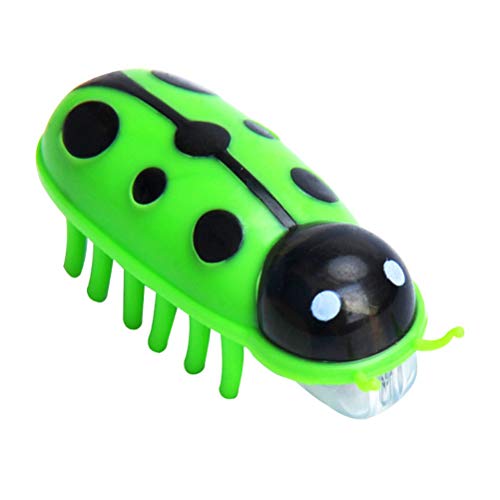 Juguete del Gato eléctrico, Mini Robot Beetle Juguete Interactivo del Gato Divertido Mariquita eléctrica Beetle Mouse Mouse para Gatos, Ratón, Juguete