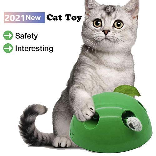 Juguetes interactivos para Gatos Pop, Juguete para Mascotas, Juguete para Gatos, Juguete para Mascotas, Juguete con Movimiento para Mascotas, automático, electrónico, Inteligente, Que se Mueve