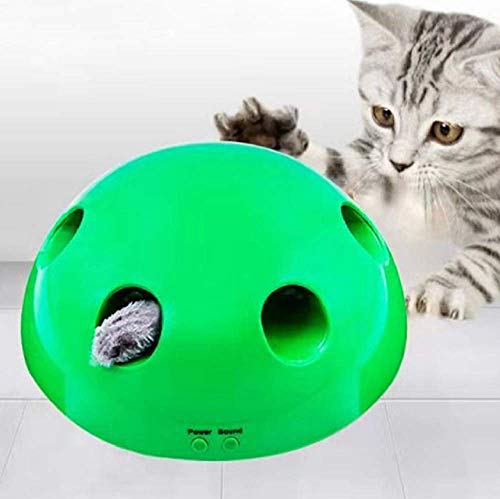 Juguetes interactivos para Gatos Pop, Juguete para Mascotas, Juguete para Gatos, Juguete para Mascotas, Juguete con Movimiento para Mascotas, automático, electrónico, Inteligente, Que se Mueve