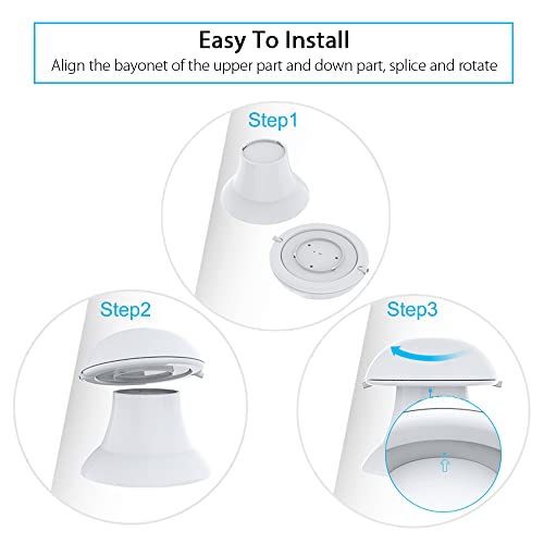 Juguetes para Gatos, Juguete EléCtrico para Gatos, 2 En 1 Intelligence Gato De Juguete Juego Rotar (S)