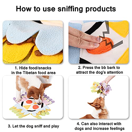 Juguetes para masticar, Búho, Mascotas Juguetes Juguetes para masticar Búho Almohadilla para olfatear Perro Juguetes para masticar que no dañan la piel, Búho Alfombrilla para esnifar Búho Respetuoso