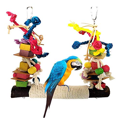 Juguetes para Pajaros, Juguetes para Columpios de Pájaros,Juguetes para Pájaros Colorful Columpio para Loros Accesorios Jaula Pajaros Bite Toy,Columpios para Pájaros Loros Hamacas para Pájaros