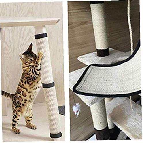 Junta Rascador Gato Rascador Molienda Garra Mat Muebles Sofá Protección Escudo Pad (Modelo de uñas) Animales Artículos para el Hogar