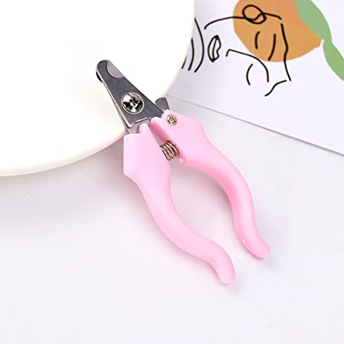 KALUO Tijeras profesionales para cachorros Lima de uñas para perros Cortador de dedos de garra Cortador de uñas para mascotas Herramienta de aseo para gatos (negro)