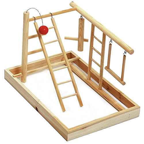 Karlie Playpoint Bird's Play Area K&F Escaleras Y Columpios Grande, Jueg, 35x25x27 cm (Paquete de 1)