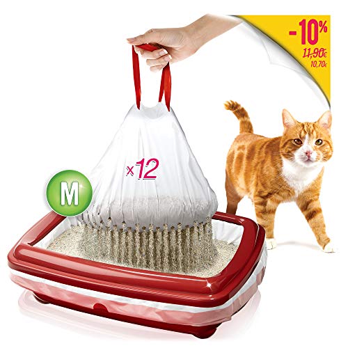 KIVIKS - Lote de Bolsas filtrantes biodegradables - M x 12