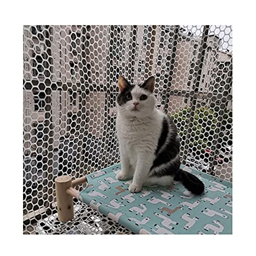 La red de protección para los gatos, la red protectora de tamaño múltiple, se puede cortar, personalizable. 1.5 * 1.5m