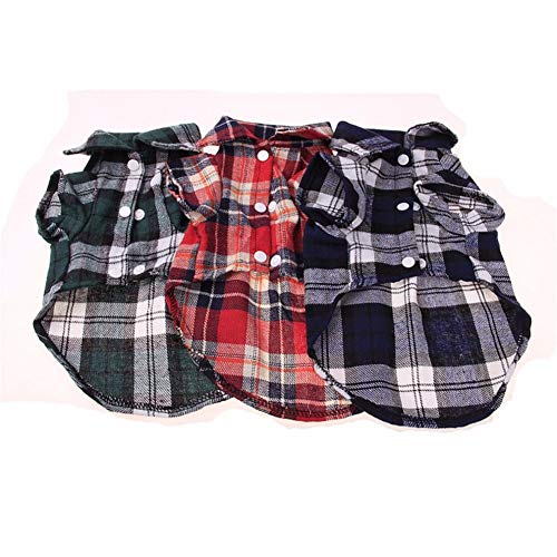 LahAd Chaleco Perro Verano Verano Ropa para Perros Ropa para Mascotas Ropa Ropa de Gato Mascotas Ropa de Perro para el Verano Ropa para Perros Ropa Linda Green,Large