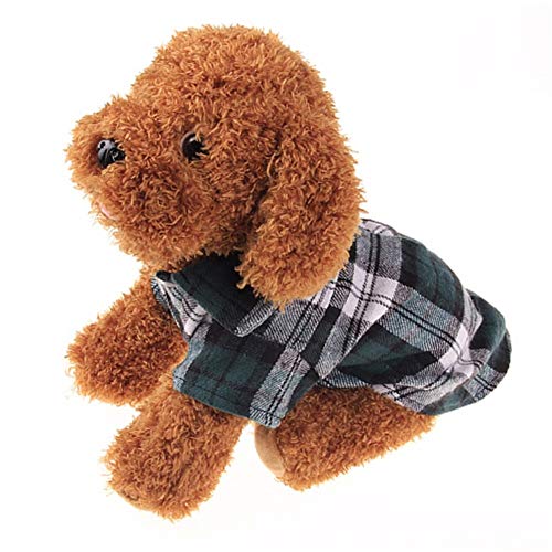 LahAd Chaleco Perro Verano Verano Ropa para Perros Ropa para Mascotas Ropa Ropa de Gato Mascotas Ropa de Perro para el Verano Ropa para Perros Ropa Linda Green,Large