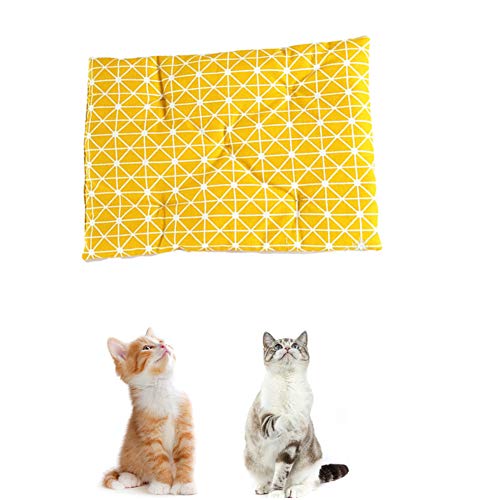 LahAd Manta Perro Cojin Perro Almohadilla para Mascotas Esponjoso Gato Mat Perro Cama Perro Cama Accesorios Gato Cama de Perro pequeño 82