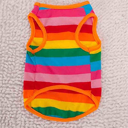 LahAd Verano Ropa para Perros Ropa para Gatos Verano Ropa de Perro Abrigo de Perro Ropa para Perros Ropa de Perro para el Verano Cachorro Abrigo 2,Small