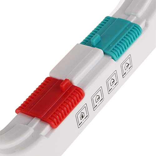 Lahome - Puerta de plástico, puerta para gatos, automática, puerta magnética, pequeña gatera silenciosa, con 4 modos de acceso, color blanco