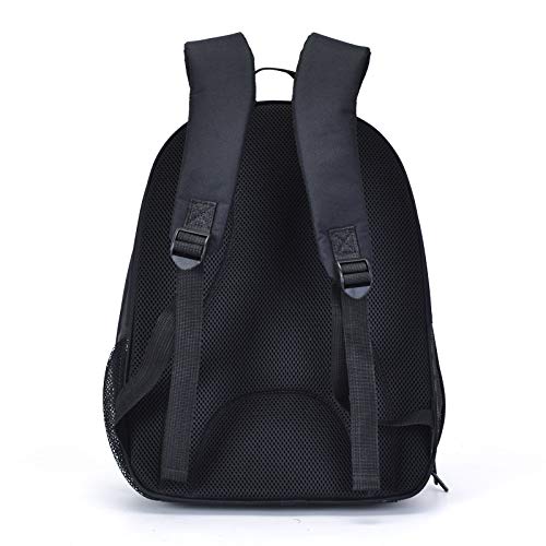 Laughify Mochila PortáTil para Mascotas, Mochila de Viaje, CáPsula Espacial Transparente y Transpirable, Paquete Frontal Trasero para Gato, Cachorro, Perro