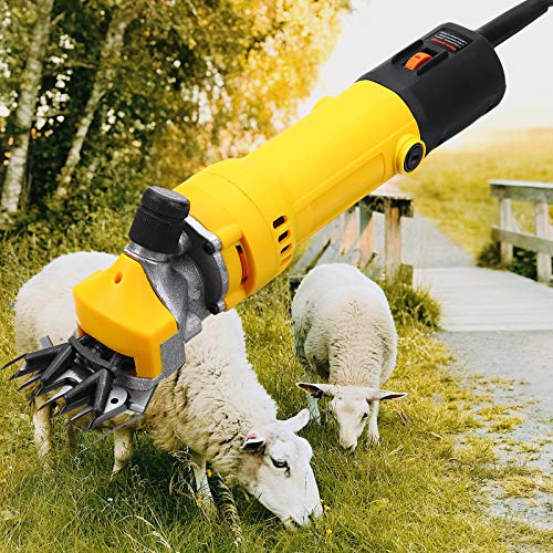 LAYBAY Esquiladora para Ovejas Profesional Eléctrica 1000 W Máquina para Esquilado De Ovejas, Cabras Cortadora Eléctrica De Esquileo con Agujero De Aceite
