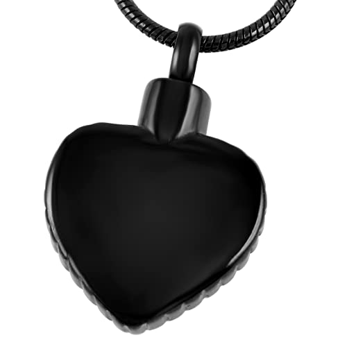 Lcgbw Collares Collar De Urna De Cremación De Acero Inoxidable para Colgante De Cenizas, Corazón De Amor, Cachorro, Perro, Mascota, Estampado De Pata, Siempre En Mi Corazón, Joyería