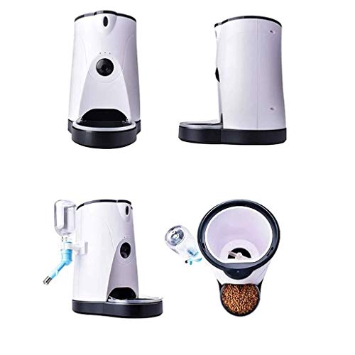 LCSD Máquina de alimentación automática de monitoreo inteligente for mascotas, gato, cachorro, video cuantitativo temporizado for perros, dispositivo de alimentación for mascotas, suministros for gato