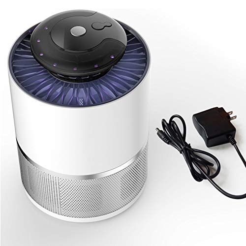 LGOO1 A partir del interior de Trampa del asesino del mosquito LED UV Bug Zapper Powered USB portátil Carpa de luz fotocatálisis Silencio sin radiación Repelente-Linterna for bebés, mujeres embarazada