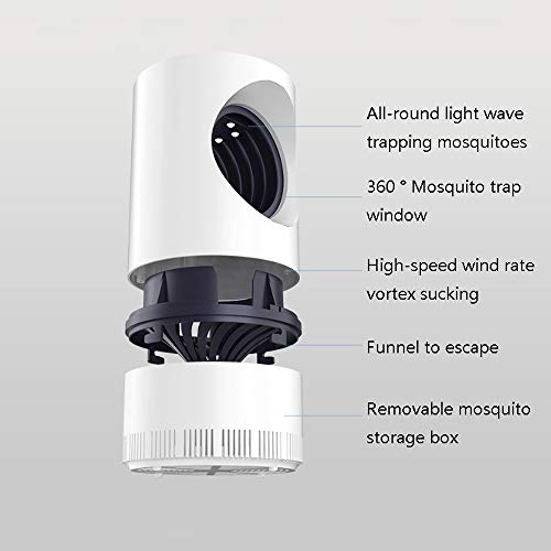 LGOO1 Dormitorio Mosquito Killer física LED anti-mosquitos Lamp Hotel restaurante Interiores bebé anti-mosquitos Artefacto mujeres embarazadas UV Pest Control Luces inhalada asesino del mosquito de la