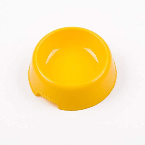 LHQ-HQ Viaje del Perro Pet Bowl Secos recipientes de Comida for Gatos Comederos al Aire Libre Fuente del Agua Potable del Perro casero del Plato alimentador Buena (Color : Brown)