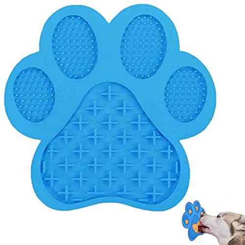 Lick Mat para Perros Almohadilla Comer Lento Mascotas Silicona Alfombrilla de alimentación Lenta Alfombrilla para lamer mascotas para perros y gatos Tapetes de alimentación lenta para perros 1 Piezas