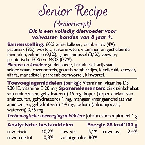 Lily's Kitchen Senior Recipe Wet Dog Food (6 x 400 g)