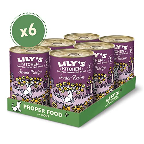 Lily's Kitchen Senior Recipe Wet Dog Food (6 x 400 g)