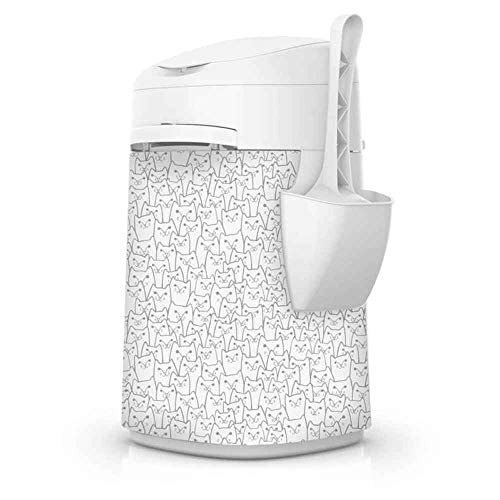 LitterLocker Fashion 10450 - Funda de Tela, diseño de Gatos