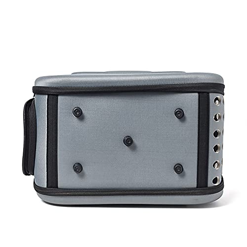 litulituhallo Transportín para Mascotas Transportín Perro Gato Transportin Perro Adoptar Animales Dorado Champagne Material De Espuma De Polímero Eva Los 42 * 28 * 32cm
