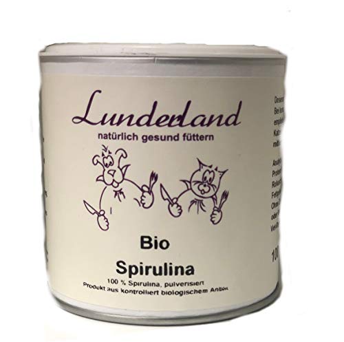Lunderland Espirulina orgánica, 100 g.