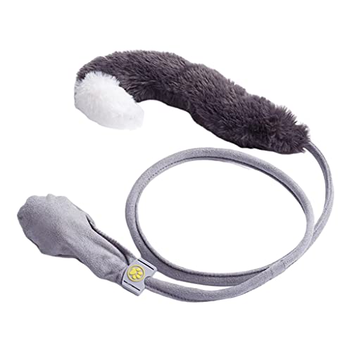 MagiDeal Juguetes para Gatos en Movimiento, Juguete para Gatos, Juguetes para Gatos de Interior, Control Manual de Gatos - Rabo de Gato