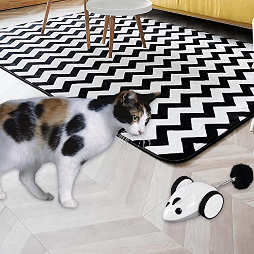 MagiDeal Ratón Eléctrico Teledirigido de La Simulación del USB del Juguete del Animal Doméstico para Los Juguetes del Gato del Gatito