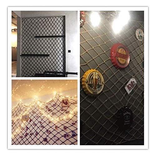Malla de Seguiridad para Protección a Niños Restaurante Bar Red De Techo Red De Seguridad For Niños Jardín De Infantes Red Anticaídas Escaleras Protección Red Valla Balcón Red Segura Gato Red Decoraci