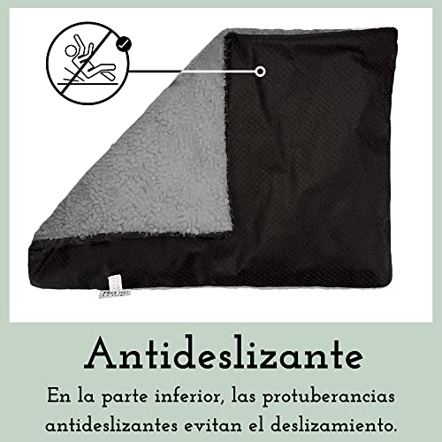 Manta térmica para perros y gatos para suelos fríos | Ideal para animales mayores | Manta térmica lavable para perros | Refleja el calor corporal | Estera de calor sin crujaduras