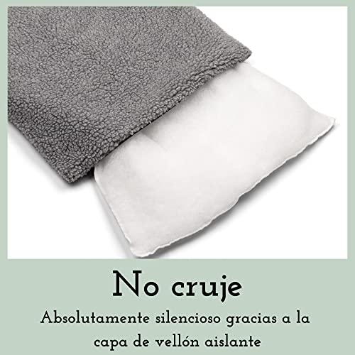 Manta térmica para perros y gatos para suelos fríos | Ideal para animales mayores | Manta térmica lavable para perros | Refleja el calor corporal | Estera de calor sin crujaduras