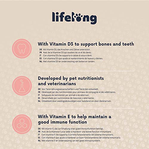 Marca Amazon - Lifelong Cat Food - Paté con salmón, Paquete de 16 x 100g