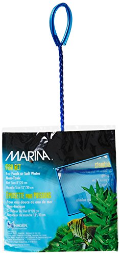 Marina Malla Suave y Fina Peces con Mango Recubierto de plástico.