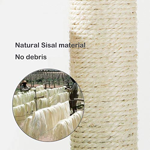 Meikuler Poste Rascador Para Gatos, Juguetes Rascadores Hongos Para Gatos y Gatitos, Rascadores Sisal Natural Para Gatos