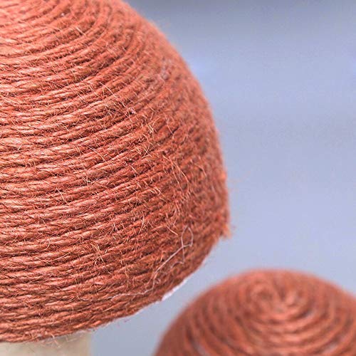 Meikuler Poste Rascador Para Gatos, Juguetes Rascadores Hongos Para Gatos y Gatitos, Rascadores Sisal Natural Para Gatos