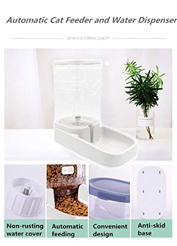 meleg otthon Dispensador de agua automático para gatos y perros, dispensador de agua de 3,8 litros, bebedero para gatos, adecuado para mascotas pequeñas y medianas (dispensador de agua)