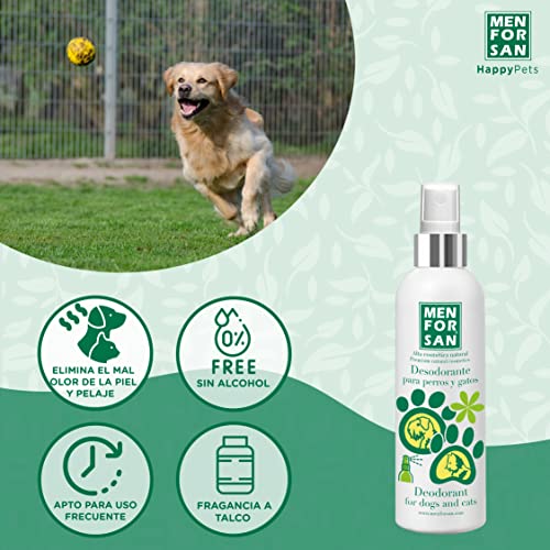 MENFORSAN Desodorante Perros y Gatos - 125 ml