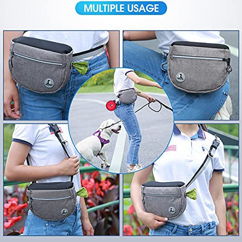 MERIGLARE Bolsa de Entrenamiento para Perros Bolsa de Almacenamiento de Alimentos Bolsa de Regalo para Perros Bolsa de Entrenamiento Dispensador de Bolsas, Sopo