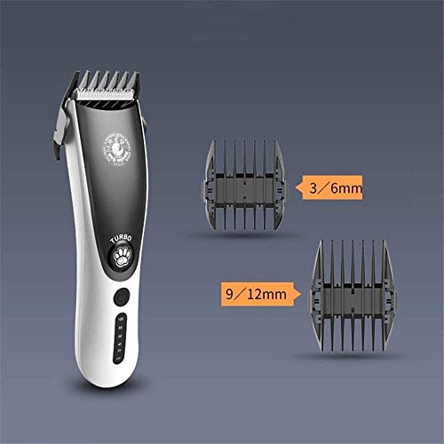 MGWA Clippers de Aseo de Mascotas Bajo Ruido Recargable De Belleza Gato Eléctrico del Perro Casero Corte De Pelo Animal Clippers Pelo De La Máquina De Carga USB For Mascotas Pelo Trimmer 17.5 * 4.4 *