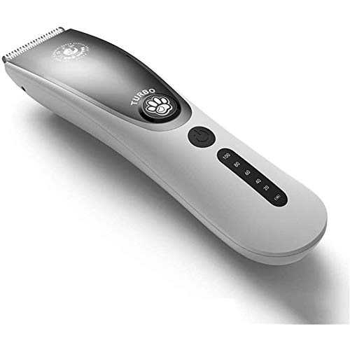 MGWA Clippers de Aseo de Mascotas Bajo Ruido Recargable De Belleza Gato Eléctrico del Perro Casero Corte De Pelo Animal Clippers Pelo De La Máquina De Carga USB For Mascotas Pelo Trimmer 17.5 * 4.4 *