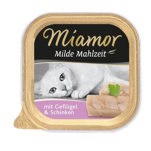 miamor | comida suave con aves & Jamonero | 16 x 100 g